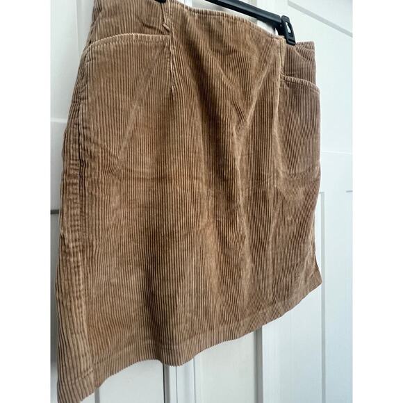 EDDIE BAUER CORDEROY PENCIL SKIRT COTTON SPANDEX BLEND WOMENS PLUS SIZE 16 - Picture 2 of 7